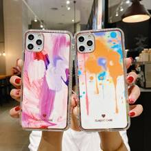 Fashion Water color painting marble Phone Case For iphone 12 Mini 11 13 Pro XS MAX X XR SE 7 8 Plus Shockproof Soft Cover capa 2024 - buy cheap