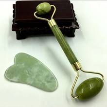 Faux Jade Double Head Face Roller Slimming Massager Scraping Plate Massage Roller Board Face Lift Body Skin Relaxation Skin Care 2024 - buy cheap