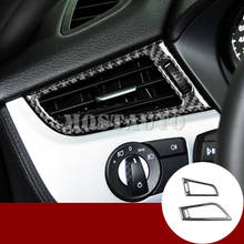 Для BMW Z4 E89 углеродного волокна боковые панели, устанавливаемое на вентиляционное отверстие в салоне автомобиля Выход Накладка 2009-2016 2 шт. Декор автомобилей уравновешивание автомобиля 2024 - купить недорого
