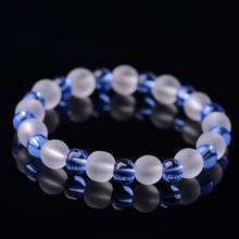 Bead Charm lucky Bracelet Handmade Trendy Jewelry transparent Glass For Women Men beaded bracelets natural stone  Jewelry 2024 - buy cheap
