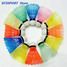 Colorful 12Pcs/Set Plastic Foam Badminton Balls Badminton Shuttlecocks Outdoor Sports Badminton Accessories Durable Badminton 2024 - buy cheap