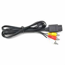 For N64 SNES Gamecube 6FT RCA AV TV Audio Video Stereo Cable Cord For Nintendo 64  Exquisitely Designed Durable 2024 - buy cheap