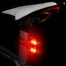 Luz trasera de inducción magnética para bicicleta de montaña, lámpara de advertencia de seguridad nocturna, accesorios para ciclismo 2024 - compra barato