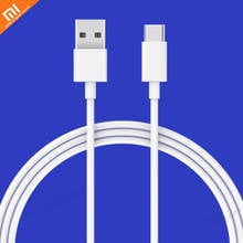 Xiaomi USB-C линия передачи данных нормальная версия 100 см передача данных Зарядка два в одном двойного использования рисовая домашняя линия передачи данных 2024 - купить недорого