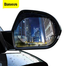 Baseus 2 Pcs Car Rearview Mirror Rainproof Film 0.15mm Clear Rear View Mirror Anti Fog Protective Films Window Foils Car Sticker 2024 - buy cheap