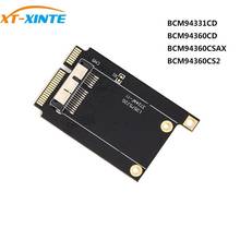 XT-XINTE MINI PCI-E Adapter Converter to Wireless Wifi Card for BCM94331CD BCM94360CD BCM94360CSAX BCM94360CS2 Module 2024 - buy cheap