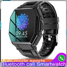Мужские Смарт-часы с сенсорным экраном, водонепроницаемые спортивные умные часы IP67 с пульсометром, кровяным давлением, фитнес-трекер для Xiaomi, 2021 2024 - купить недорого