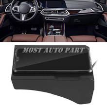 Interior Car Wireless Charger Wireless Phone Fast Charging Pad For BMW X5 G05 2019-2021 The Phone With QI Wireless Charging 2024 - buy cheap