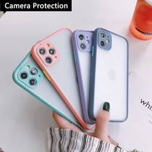 Camera Protection Bumper Phone Cases For Huawei P40 P30 P20 Lite 2019 P40 Pro Plus Matte Translucent Shockproof Back Cover Coque 2024 - buy cheap