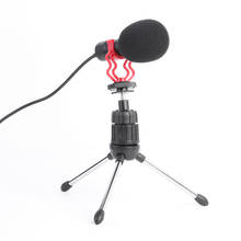 Micrófono condensador omnidireccional con cable, dispositivo de grabación USB, Ultra ancho, PARA Karaoke, Vocal, con trípode 2024 - compra barato
