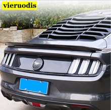 Spoiler For Ford Mustang 2015 2016 2017 2018 High Quality ABS Material High Kick Car Rear Trunk Racing Spoiler Wing Lip 2024 - buy cheap