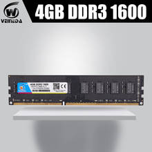 Memória veineda vein, 4gb ram, ddr3, 1066mhz para dimm, memória ram ddr3 1333 1600, compatível com todas as intel amd 2024 - compre barato