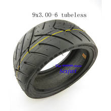 High quality  9X3.00-6 tubeless tire vacuum tire electric scooter torque car  wear resistant 9*3.00-6 tyre 2024 - buy cheap