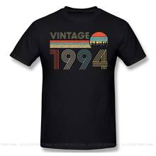 New summer T Shirt Vintage 1994 T-Shirt 100 Percent Cotton retro birthday gift ofertas Tee Shirt Basic Short Sleeve Man Tshirt 2024 - buy cheap