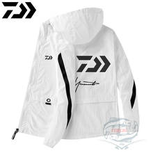 Куртка Daiwa с длинным рукавом, солнцезащитная, водонепроницаемая, дышащая, тонкая, с капюшоном, 2020 2024 - купить недорого