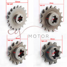 Front Gear Box Sprocket T8F 11 14 17 20T 20 Tooth Pinion For 47cc 49cc Minimoto Mini  Bike Moped Scooter Zz 2024 - buy cheap