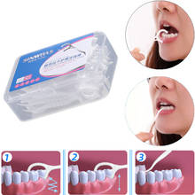 50 Uds. De hilo Dental, palillos de dientes, cepillo Interdental para limpieza de dientes, hilo Dental, cuidado de higiene bucal 2024 - compra barato