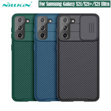 For Samsung Galaxy S21 Cover S21 Plus S21 Ultra 5G Case NILLKIN CamShield Pro Slide Camera Protector Back Cover For Samsung S21+ 2024 - buy cheap