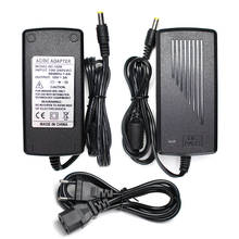 Ac dc 5v 12v 24 v fonte de alimentação 2a 3a 5a 6a adaptador 220v a 12v 5v 24 v transformador de iluminação