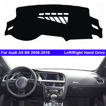 Car Inner Dashboard Cover For Audi A5 B8 2008 - 2016 Auto Dash Mat Carpet Cape Sun shade Dashmat 2015 2014 2013 2012 2011 2010 2024 - buy cheap