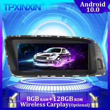 Reproductor Multimedia con pantalla IPS y navegación GPS para Audi, autorradio estéreo con Android 10,0, 8 + 128G, Carplay, DSP, para Audi Q5 2009-2016 2024 - compra barato