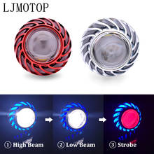 Faro LED de doble Halo para motocicleta, lámpara de ojo de Diablo y Ángel, para Suzuki SFV SV 650, TL1000S, 600, 750, KATANA B-KING 2024 - compra barato