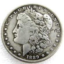 US Coins 1889 P/S/CC/O Morgan Dollar copy Coins Silver Plated 2024 - buy cheap