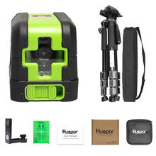 Huepar-ferramenta de nível a laser autonivelante com laser de feixe verde, multifuncional com tripé, ajustável, nível de laser para câmera de viagem 2024 - compre barato