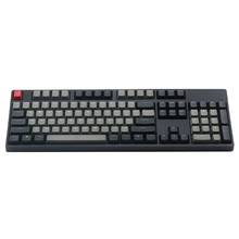 Black Gray mixed Dolch Thick PBT RGB Shot Backlit 108  Keycap OEM Profile for cherry MX Switches keyboard Keycap L4MD 2024 - buy cheap