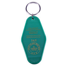 The grand Budapest hotel Keyring Film Themed Green Keychain Makes Me Sad Accessory 2024 - buy cheap