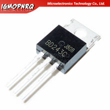 50 pces bd243c bd243 100 v 6a a-220 transistores bipolares-bjt npn propósito geral novo original 2024 - compre barato