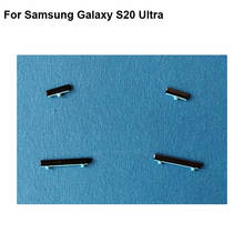 Juego de botones laterales para Samsung Galaxy S20 Ultra, botón de encendido y apagado, botón de volumen, piezas para Samsung Galaxy S 20 Ultra 2024 - compra barato