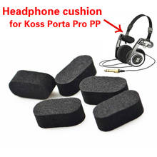 Almohadillas de espuma para los oídos, diadema de cojín con cinta de doble cara para Koss Porta Pro PP, funda de esponja suave para Koss Porta Pro PP, 1 par 2024 - compra barato