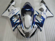 Motorcycle Fairing kit for GSXR600 750 04 05 GSXR600 GSXR750 K4 2004 2005 ABS white blue Fairings set +gifts SW80 2024 - buy cheap