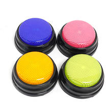 Recordable Talking Button with Led Function Learning Resources Answer Buzzers Orange+Blue+Green+Pink 2024 - buy cheap