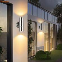 led wall lamp outdoor light IP65 304 stainless steel led wall light bedroom garden wall sconce corner porch luminaire exterieur 2024 - buy cheap