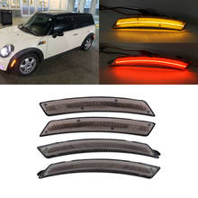 Luces Led de posición lateral delanteras y traseras para Mini Cooper 2ª generación, color ámbar/rojo, R55, R56, R57, R58, R59, R60, R61 2024 - compra barato