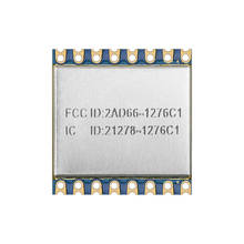 20PCS  LoRa1276-C1+spring antenna 915mhz100mW 20dBm   FCC  915MHz/868MHz  4Km in Open Area   LoRa SX1276 Module 2024 - buy cheap