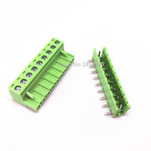 FREE SHIPPING 100PCS 2EDG-5.08-9P + 2EDGV-5.08-9P  2EDG 2EDGV 9Pin 5.08mm Straight Pin Plug-in Screw Terminal Block  ROHS 2024 - buy cheap