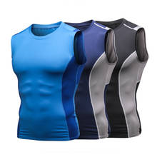 Rashguard-camiseta sem mangas para homens, roupa esportiva para academia, corrida, pesagem, fisiculturismo, fitness, roupa esportiva 2024 - compre barato