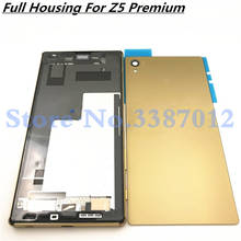Middle Frame Front Faceplate Bezel For Sony Xperia Z5 Premium Z5 Plus Z5p E6853 E6883 E6833 Full Housing Battery Cover With NFC 2024 - buy cheap