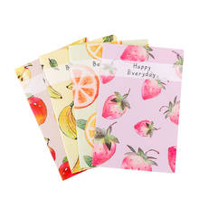 Creative small fresh A5 fruit notebook cute student soft face copy notebook diary book office school supplies 2024 - buy cheap