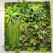 40*60cm Plants Wall Christmas Decoration Artificial Plants for Family Hotel Banquet Deciration DIY Background Wall PartyBackdrop 2024 - buy cheap