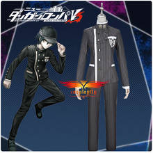 Anime danganronpa roupas v3: matando harmonia detetive saihara shuichi cosplay traje adulto masculino roupas femininas chapéu dia das bruxas 2024 - compre barato