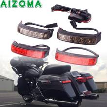 2 шт., задний светодиодный фонасветильник для мотоцикла, для Harley Touring FLHTCU FLHTCUL FLHTK FLHTKL flнастоящей FLHT FLHX 2024 - купить недорого