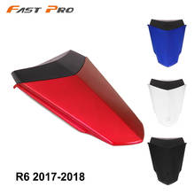 Motorcycle Plastic Rear Passenger Pillion Seat Protective Cover Cap For YAMAHA YZFR6 YZF R6 YZF-R6 2017 2018 17 18 2024 - buy cheap