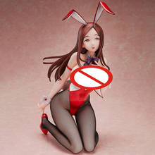 Оригинальный переплет Yoko Akagi Bunny Ver. Экшн-фигурка из ПВХ с подставкой, аниме фигурка сексуальной девушки, японская модель игрушек, статуя, коллекционная кукла 2024 - купить недорого