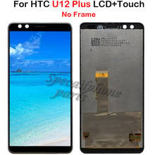 Pantalla LCD para HTC U12 Plus, piezas de repuesto digitalizador Asamblea de visualización táctil para HTC U12 Plus / U12 + LCD 2024 - compra barato