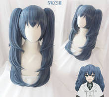 Pelucas de Cosplay de Tokyo Ghoul Saiko Yonebayashi, pelo sintético largo y ondulado, peluca de Cosplay + gorro de peluca 2024 - compra barato