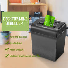 Mini retalhador elétrico 004c-1 4,5l, triturador de papel com tira 4*35mm, para escritório, casa, 220v 2024 - compre barato